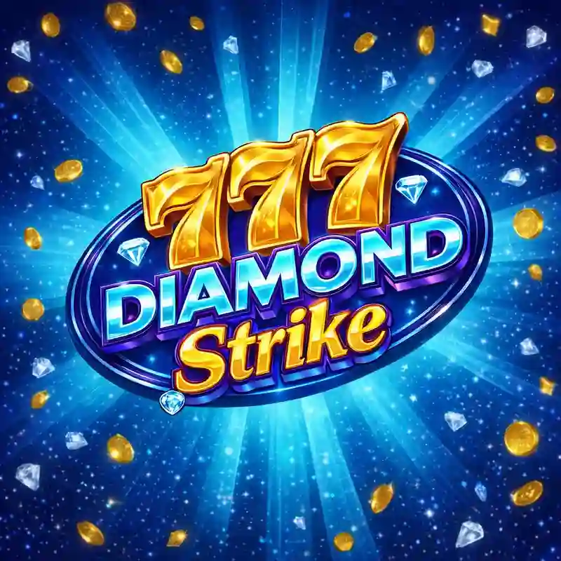 777 Diamond Strike online slot game interface