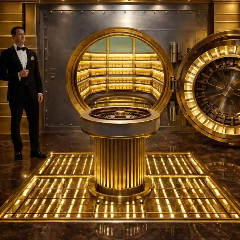 Gold Vault Roulette online casino game