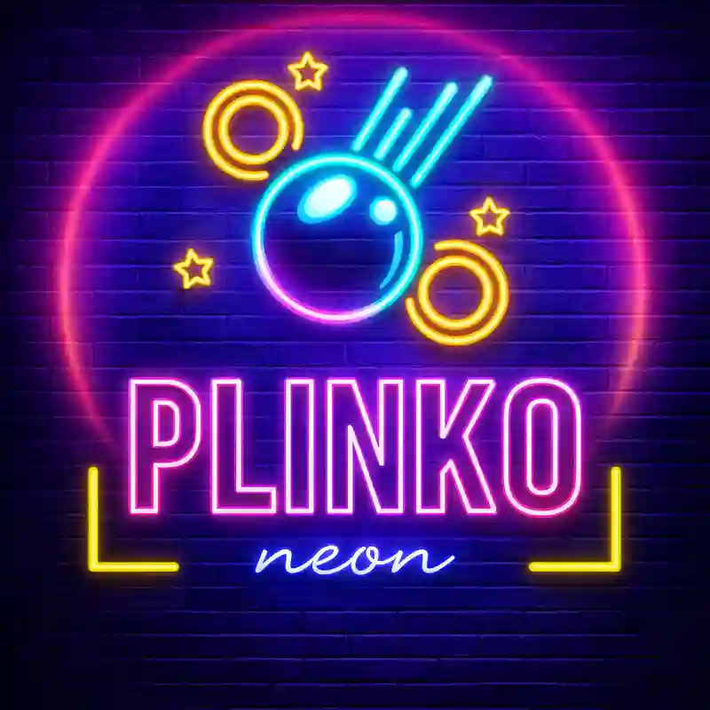 Plinko Neon Game Cover fb7777